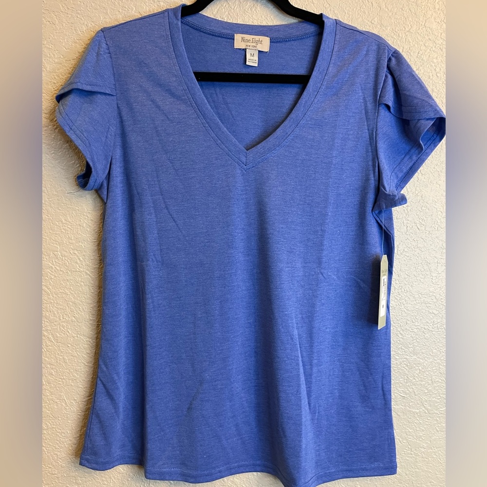 Nine.Eight Medium Blue Top